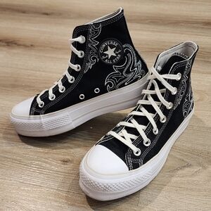 Converse Lift Western Embroidery